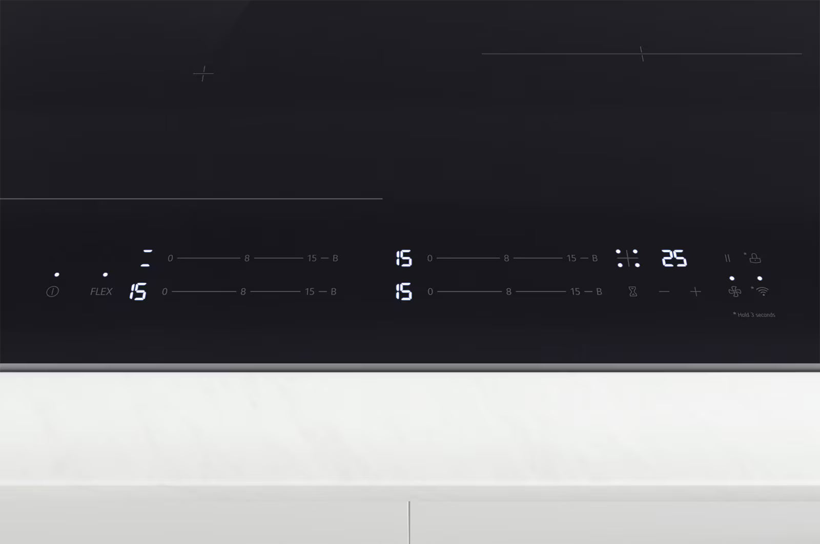 LG Built in Electric Induction Hob 4 zones 60cm |CBIZ2435B - Urbancucine 