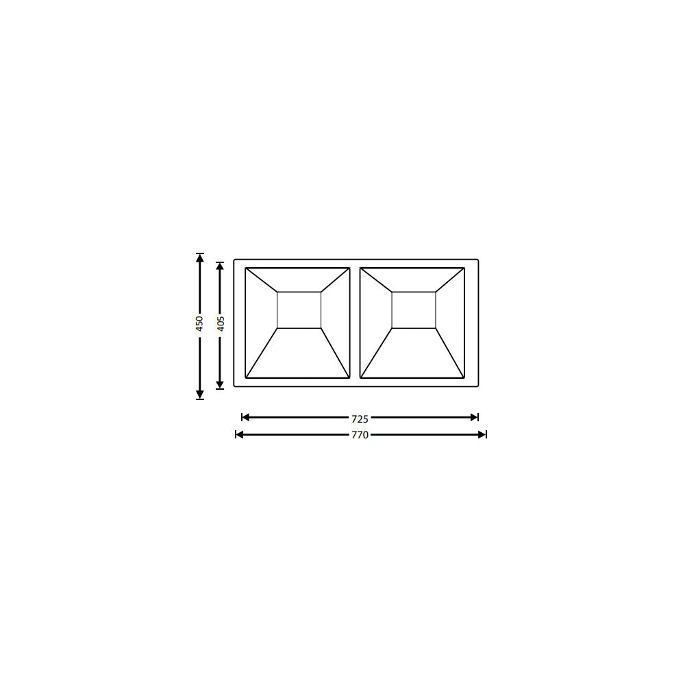 Suizak Stainless Steel Sink |SZ7745 2B