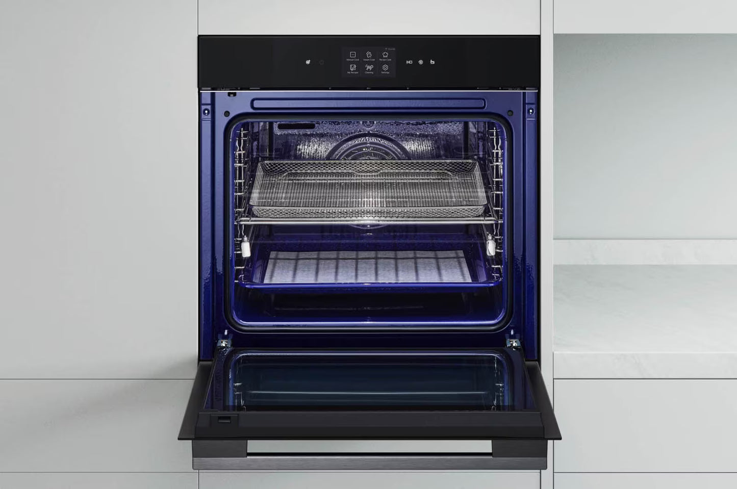LG Built in InstaView Oven 76 Liters A++ Air Fry & Steam Sous-Vide |WSED7613S - Urbancucine 