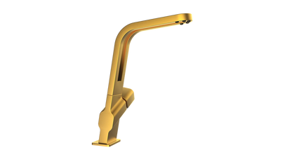 TEKA Metallic Edition single lever tap with revolutionary open spout concept|ICO 915 Brass