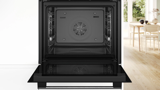 Bosch | Series 4 Built-in oven with added steam function 60 x 60 cm Stainless steel HRG532ES3M