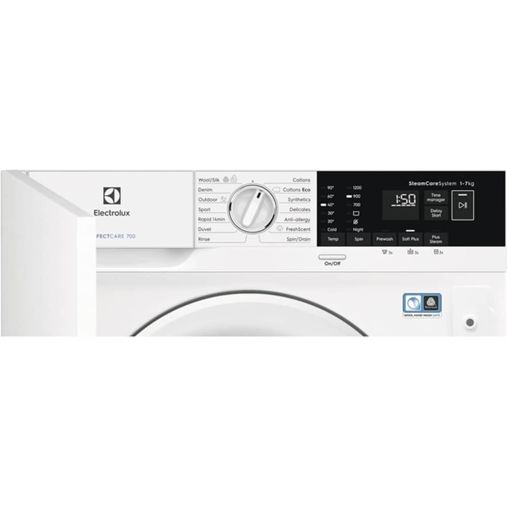 Electrolux 7kg PerfectCare 700 front load washing machine 1200 rpm |EW7F4722NFB