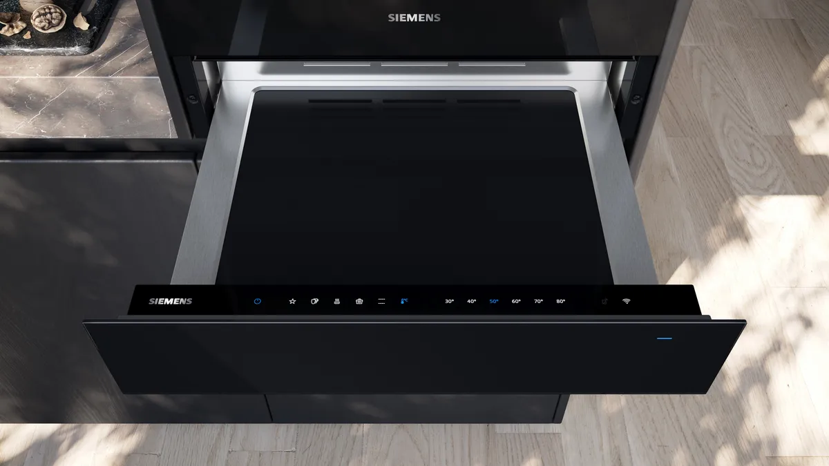 Siemens Built In Warming Drawer 60cm |BI710C1B1B