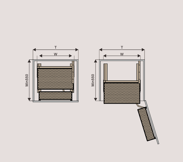 Elite 60cm 3 Layer Soft Close Corner Pantry |UL005GR