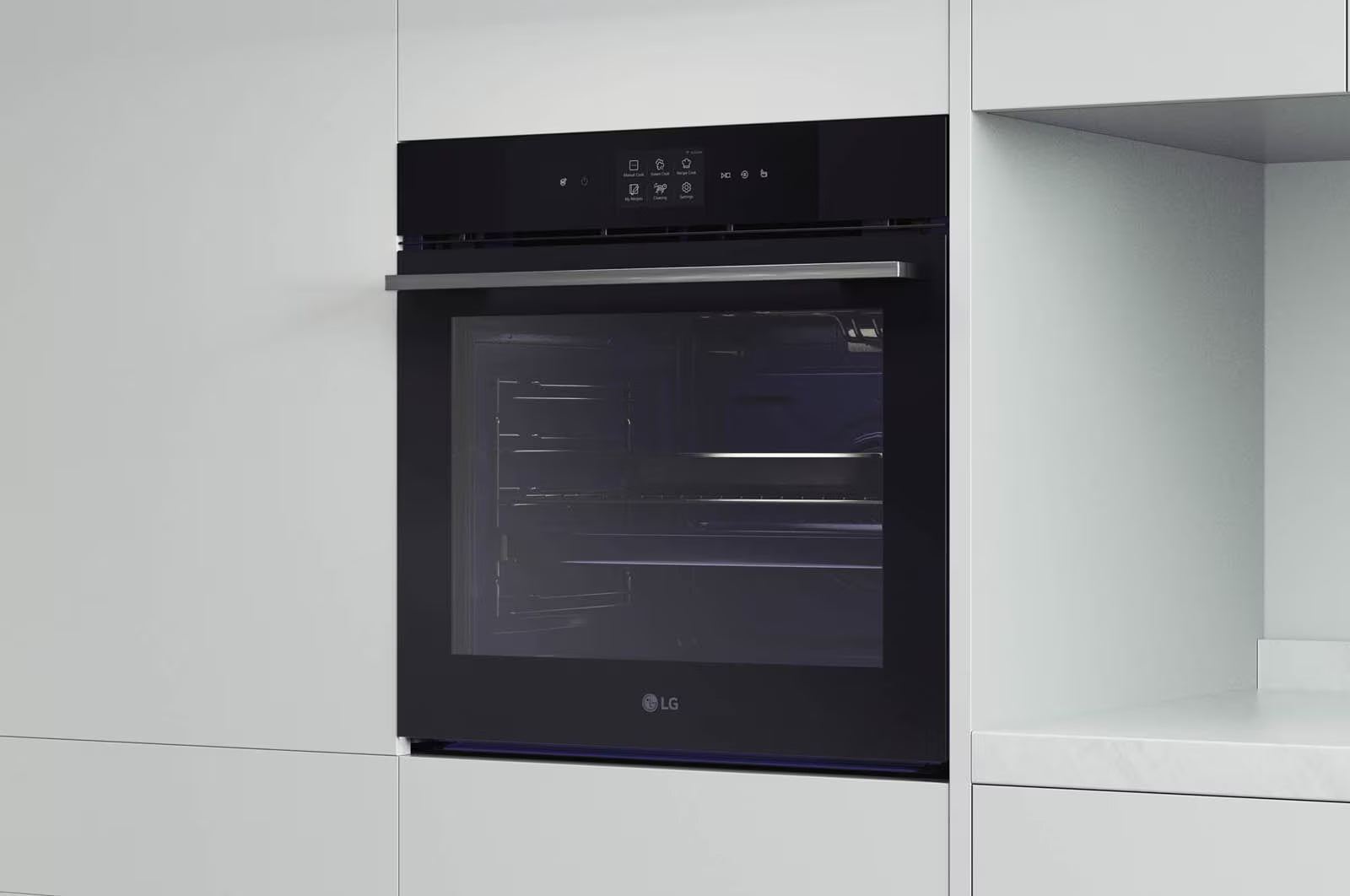 LG Built in InstaView Oven 76 Liters A++ Air Fry & Steam Sous-Vide |WSED7613S - Urbancucine 
