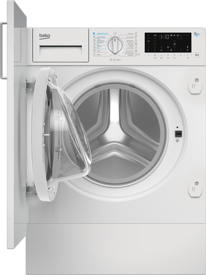 Beko Built in Washer Dryer 8kg Washing/ 5kg Drying |HITV8733