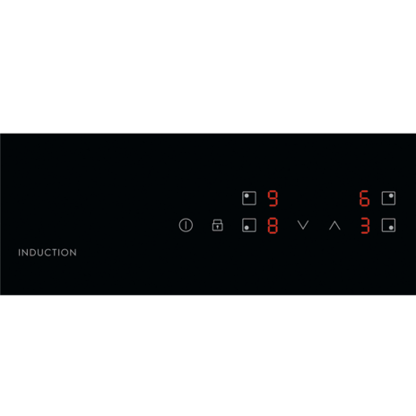 Electrolux 60cm UltimateTaste 300 built-in induction hob with 4 cooking zones |LIB60420CK