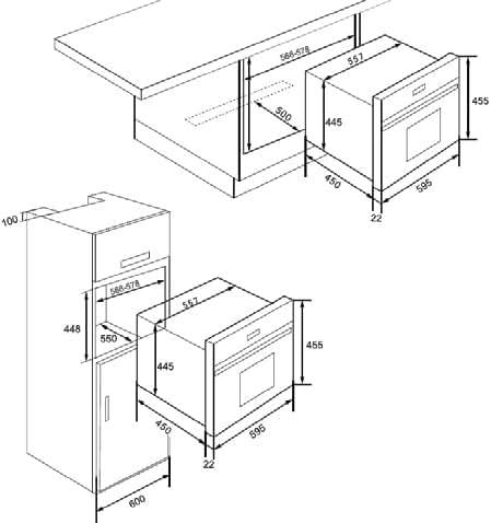 CM BUILT IN VISTA COMBI MICROWAVE 45cm |MWC4544002 - Urbancucine 