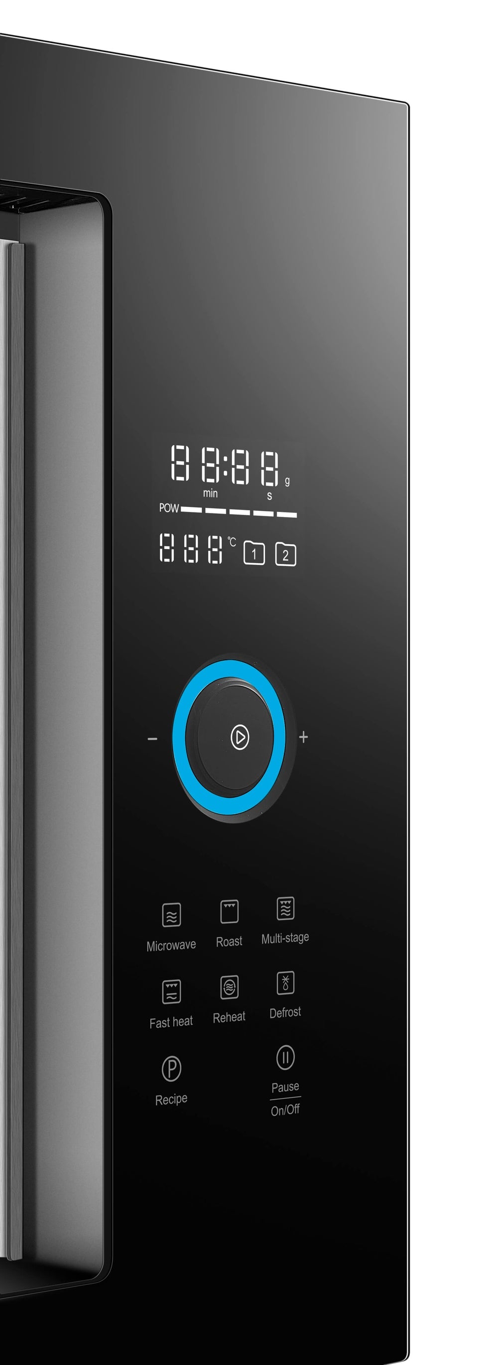 Compact Oven with Microwave | Model: CQ935 | Inverter Flat Bed Microwave | Dual Drive Roasting | 26L | Full Black Design - Urbancucine 