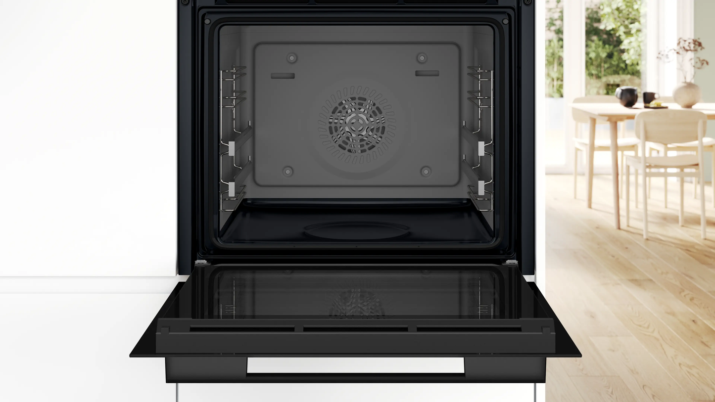 Bosch | Series 6 built-in oven 60 x 60 cm Black HJG852YB0M