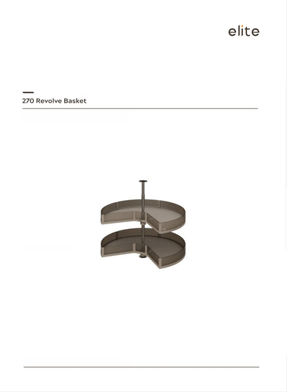 Elite 270 Revolve Basket 80cm |M003CH