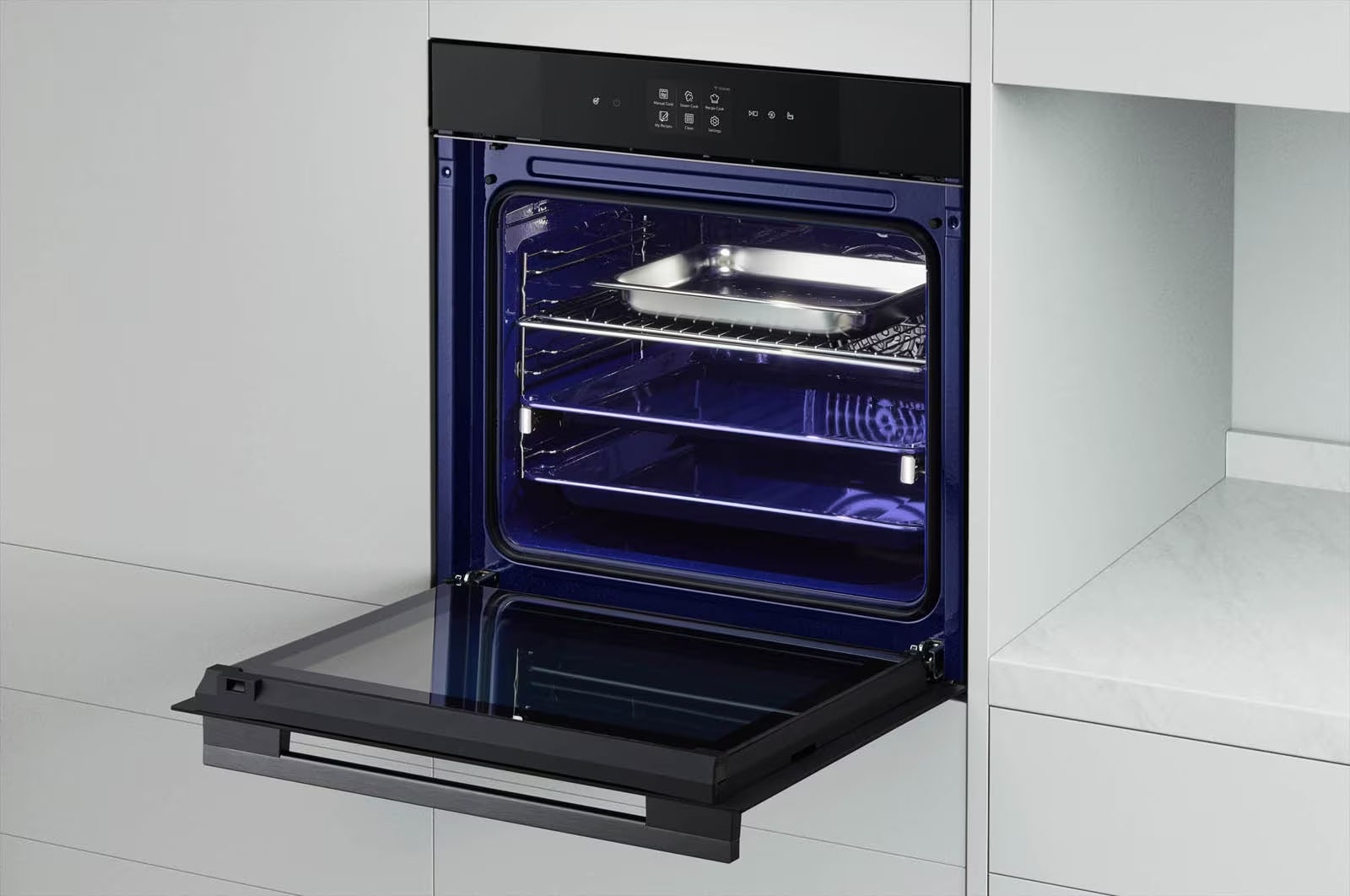 LG Built in InstaView Oven 76 Liters A++ Air Fry & Steam Sous-Vide |WSED7613S - Urbancucine 