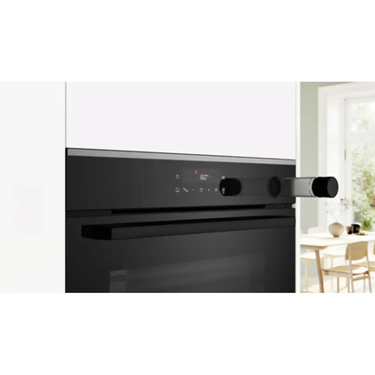 Bosch | Series 4 Built-in Steam Oven 60x60cm Black – HRG272EB3M