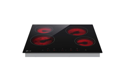 LG Built in Electric Ceramic Hob with 4 Burners |CBEZ2414B - Urbancucine 