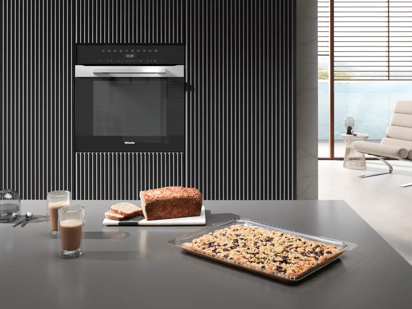 Miele Built in Oven seamless design Stainless steel 60cm |H 7464 BP