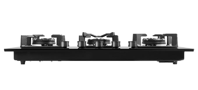 New Gas Hob| Perfect Cooking with Firecube Series | Model No: JZY-9B2H50 | Explosion Proof 8mm Black Glass | Width: 90cm