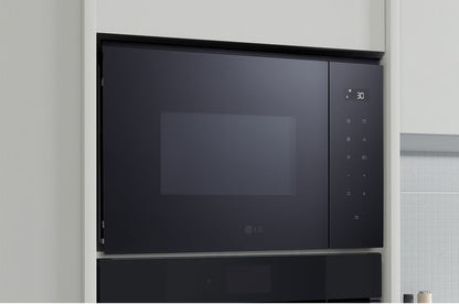 LG Built in Microwave Oven 25L Black Glass with LED Touch Display and Child Lock Option |MGBZ2593F - Urbancucine 