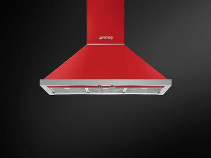 Smeg Built In Portofino Hood, 90 cm, Chimney | KPF9RD