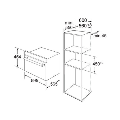 Elba 50L Built-In Microwave|550-00BKQ