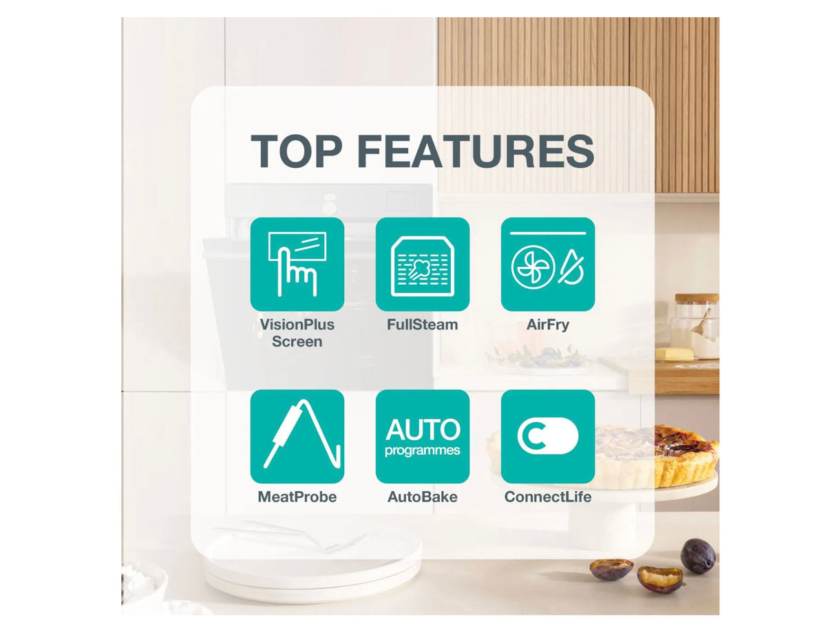 Gorenje Built in Electric Steam Oven 60cm |BFS6148B