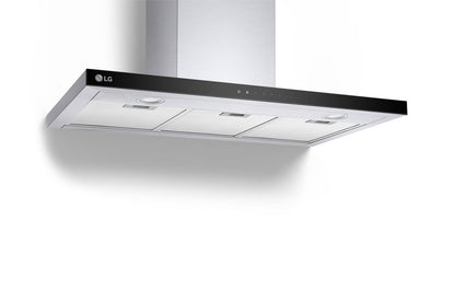 LG wall mount Hood 90cm with Touch Control Powerful suction and 3 modes with Power Boost mode |HC7Z3625S - Urbancucine 