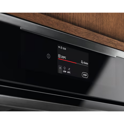 Electrolux 60cm 700 MealAssist SteamCrisp built-in single steam oven with 72L capacity |KOCAP3XH