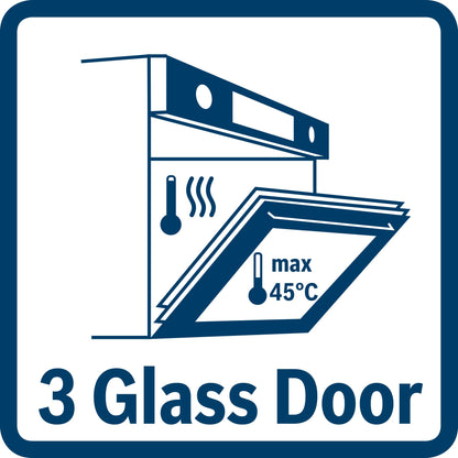 Bosch Series 2 Built-in oven 60 x 60 cm Stainless steel |HBF011BR2M