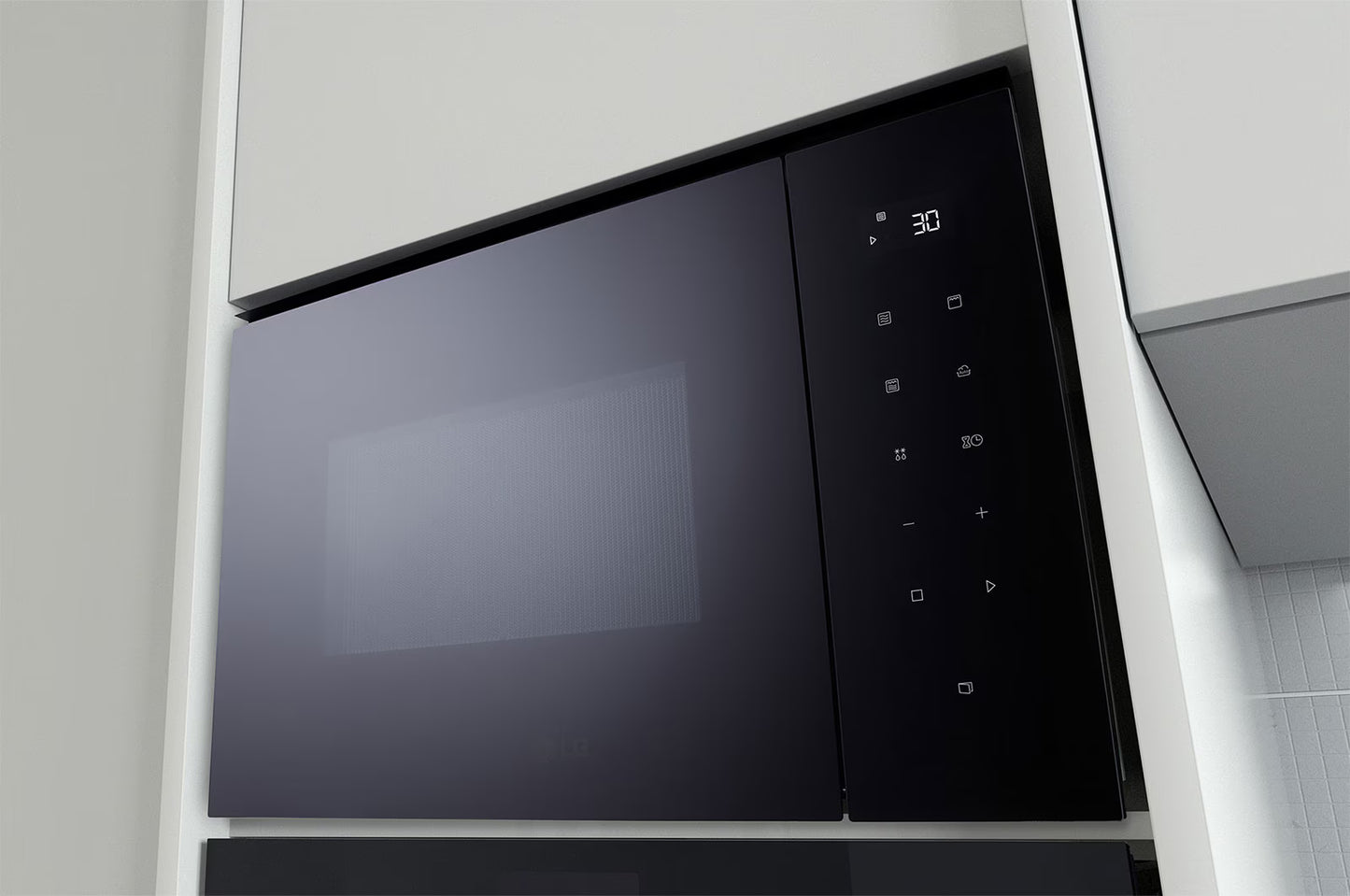 LG Built in Microwave Oven 25L Black Glass with LED Touch Display and Child Lock Option |MGBZ2593F - Urbancucine 