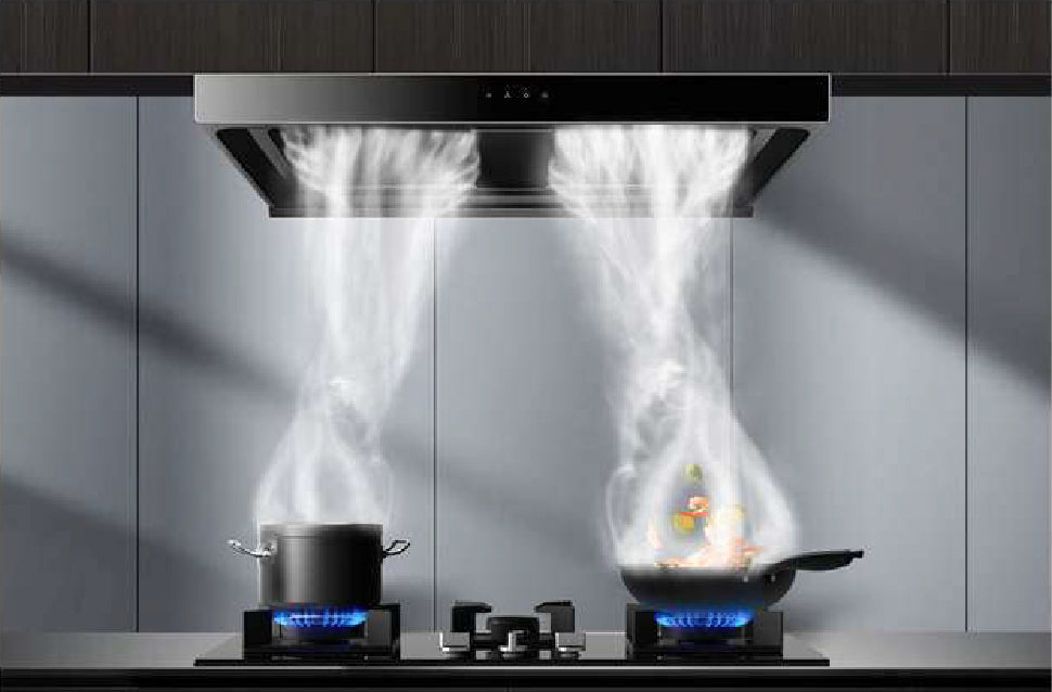 Range Hood | Dual-Cavity Large Suction | Model: A862 | 90cm | Airflow: 1260m3/hr | Pressure: 410 Pa | Noise: < 44dB - Urbancucine 