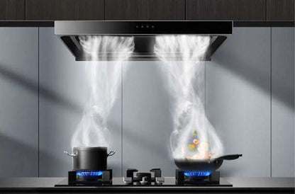 Range Hood | Dual-Cavity Large Suction | Model: A862 | 90cm | Airflow: 1260m3/hr | Pressure: 410 Pa | Noise: < 44dB - Urbancucine 