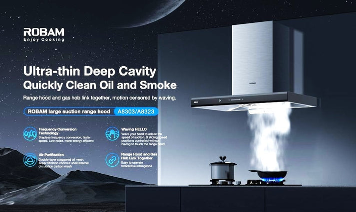 Robam Range Hood T-shaped type 90cm | A8323