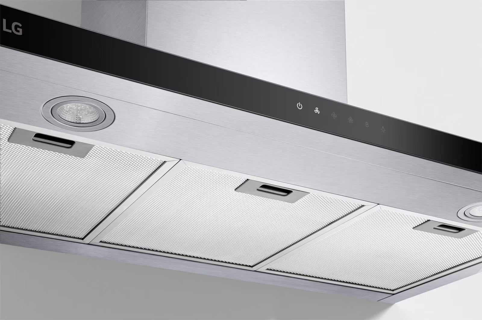 LG wall mount Hood 90cm with Touch Control Powerful suction and 3 modes with Power Boost mode |HC7Z3625S - Urbancucine 