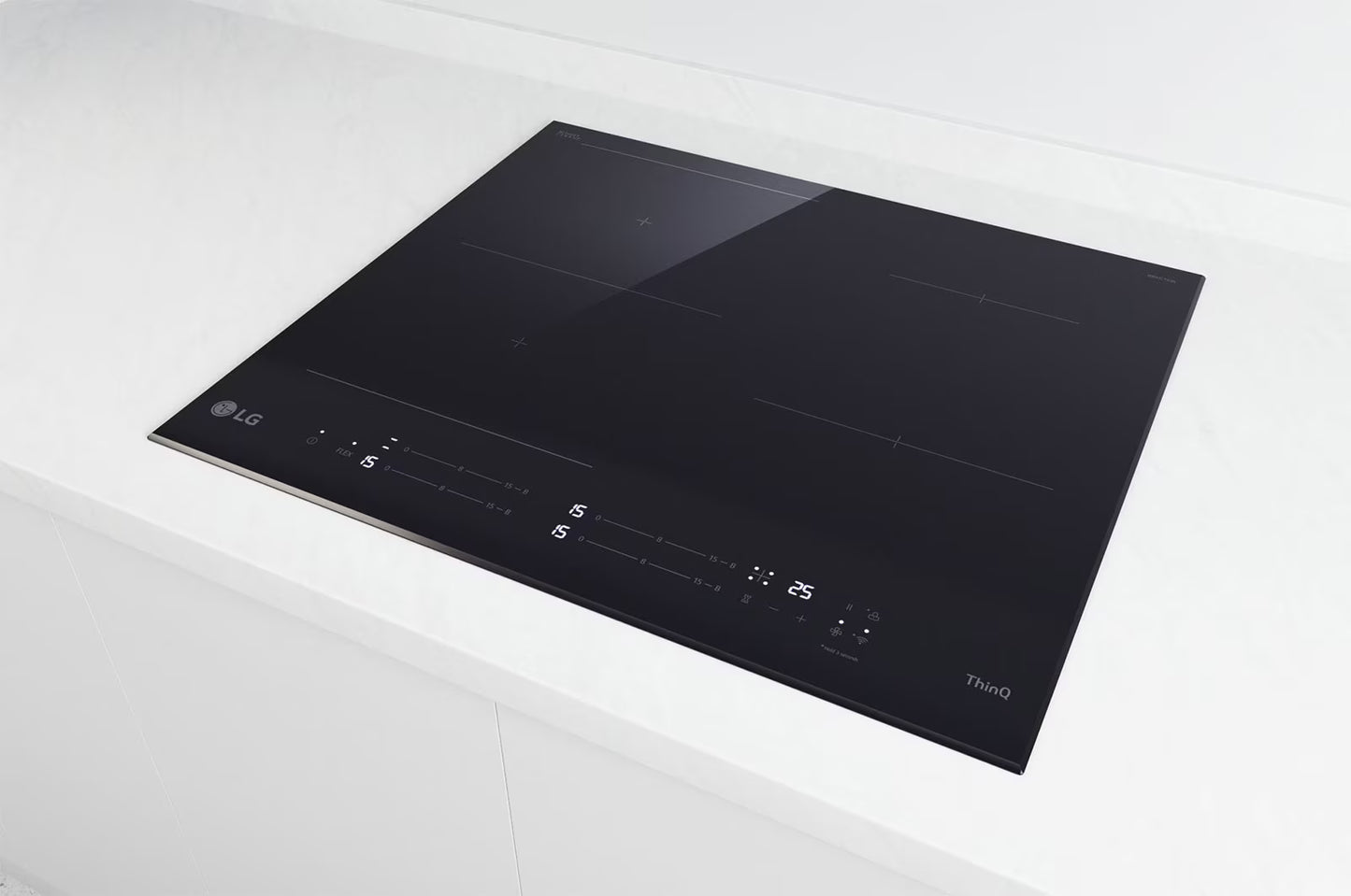 LG Built in Electric Induction Hob 4 zones 60cm |CBIZ2435B - Urbancucine 