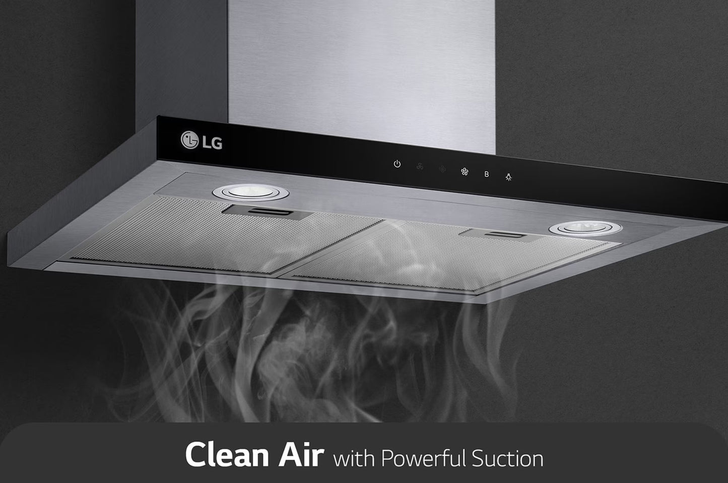 LG Built in Hood 60cm Touch LED Lighting |HC7Z2425S - Urbancucine 