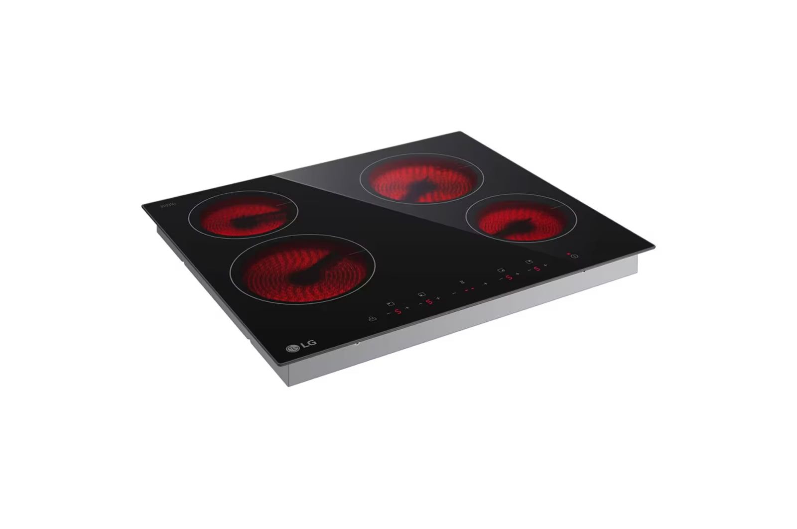 LG Built in Electric Ceramic Hob with 4 Burners |CBEZ2414B - Urbancucine 