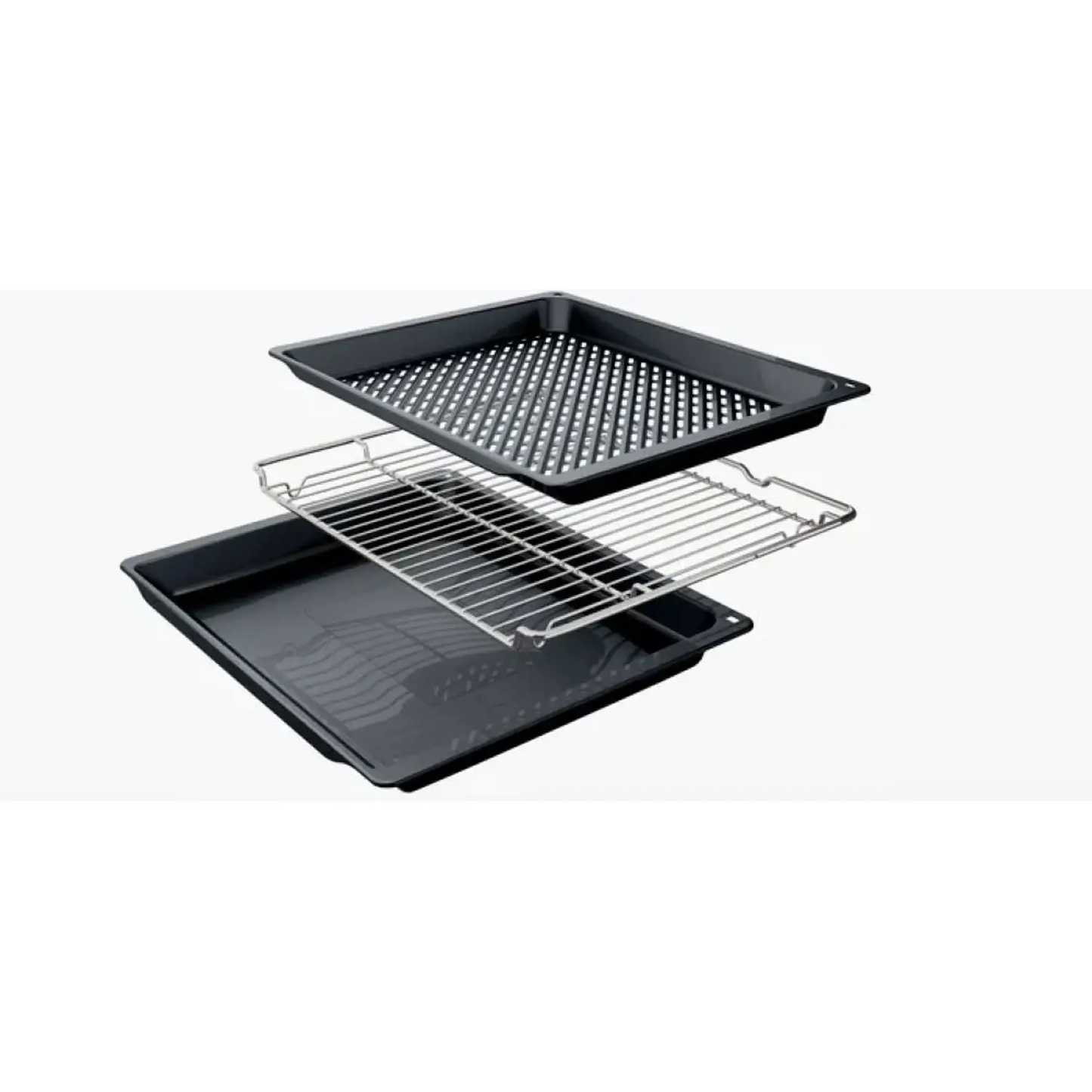 Bosch | Series 4 Built-in Steam Oven 60x60cm Black – HRG272EB3M