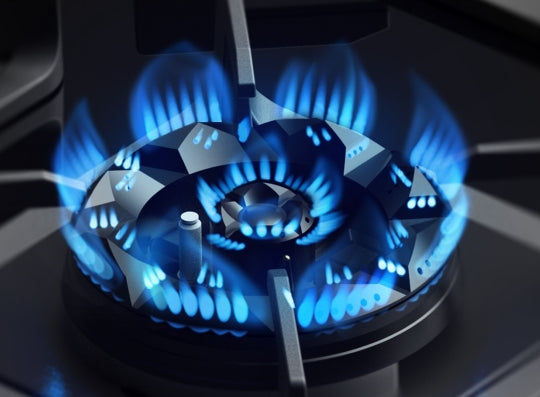 New Gas Hob| Perfect Cooking with Firecube Series | Model No: JZY-9B2H50 | Explosion Proof 8mm Black Glass | Width: 90cm