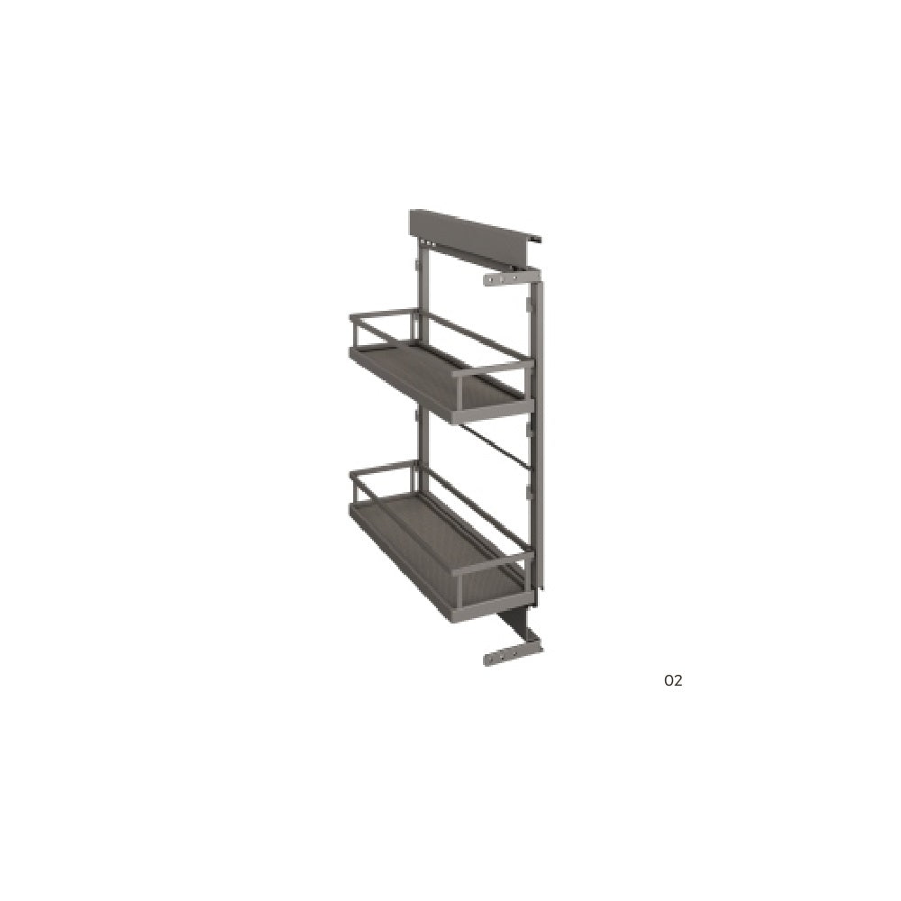 Elite Side Install Wooden Tray Basket |V001 CH - Urbancucine