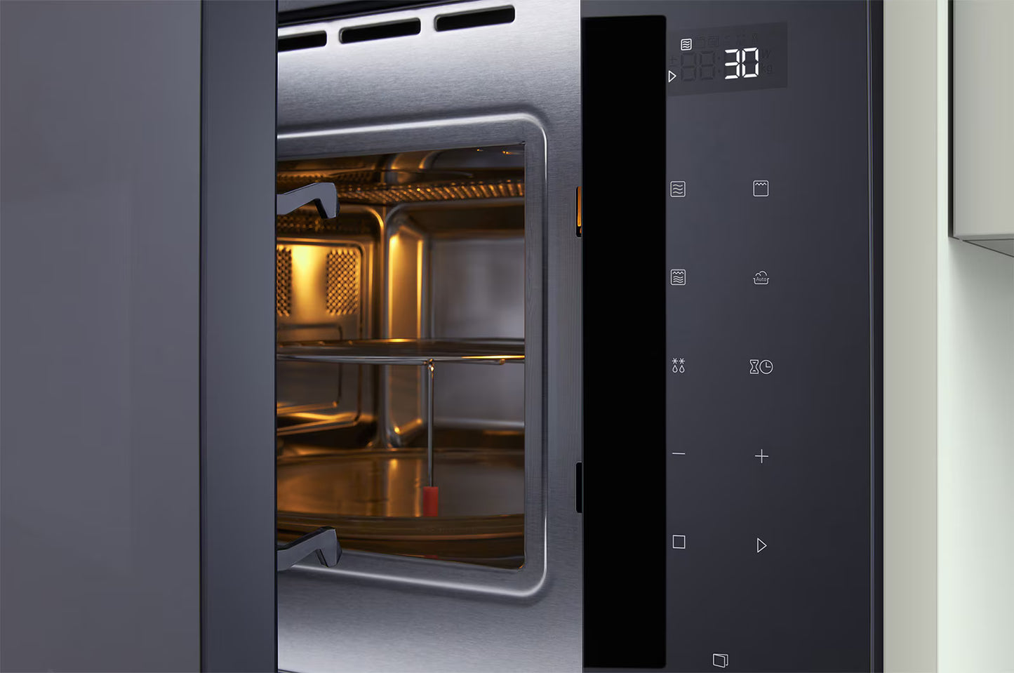 LG Built in Microwave Oven 25L Black Glass with LED Touch Display and Child Lock Option |MGBZ2593F - Urbancucine 