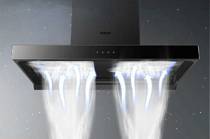 Range Hood | Dual-Cavity Large Suction | Model: A862 | 90cm | Airflow: 1260m3/hr | Pressure: 410 Pa | Noise: < 44dB - Urbancucine 