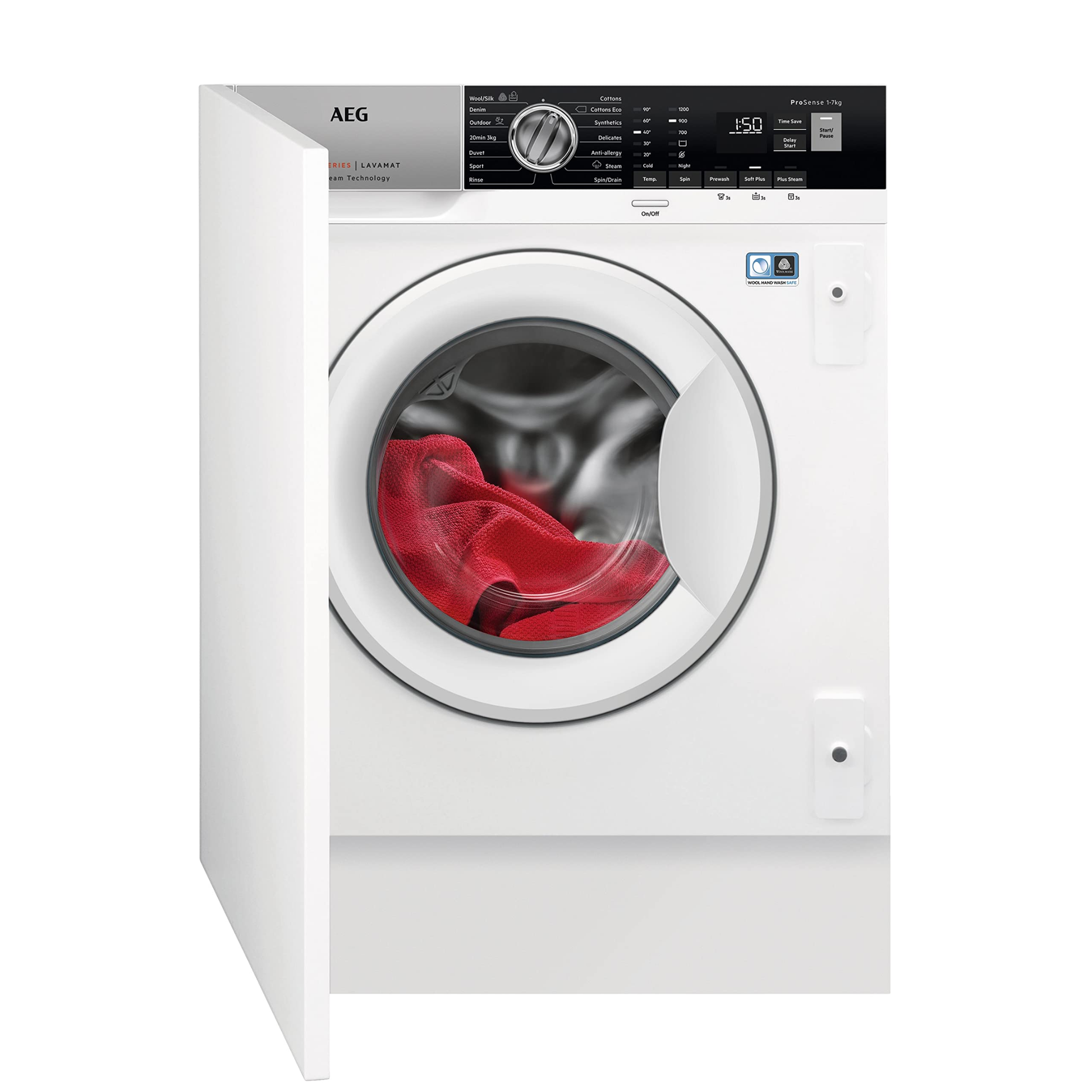 AEG Built-In Front load Washer Dryer 7|4KG|LWX7G7634FB