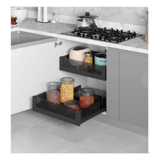 INDOUX DRAWER WITH GLASS & BOTTOM 60cm