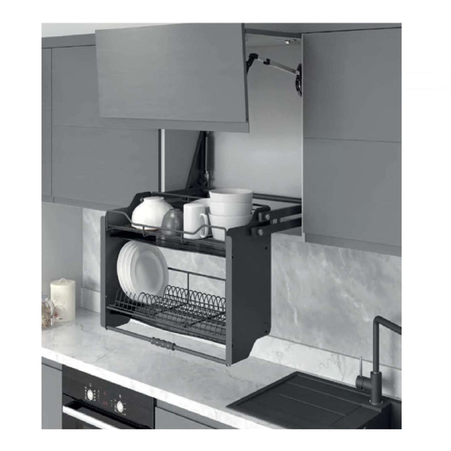 INDOUX PULL DOWN SHELF WITH SURFACE 90cm