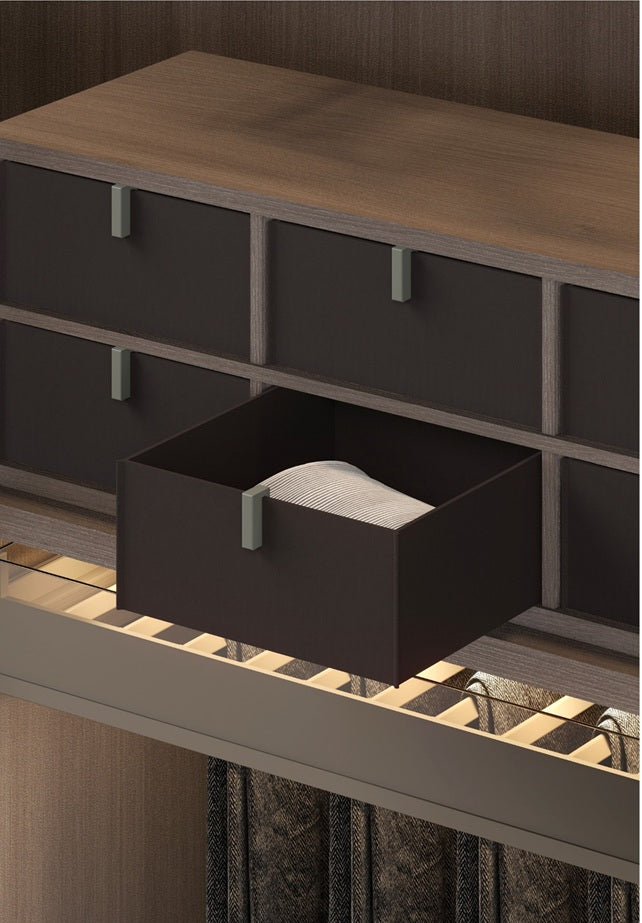 ELITE PULL OUT LEATHER BOX |MW0630CH