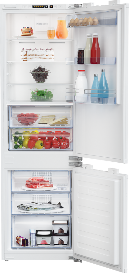 Beko Built in Integrated Fridge Freezer (Freezer Bottom) |BCN130