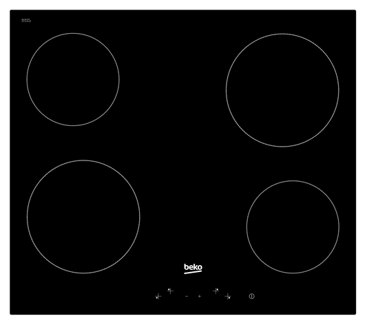 Beko Built in Vitroceramic Hob 60cm |HIC64400E