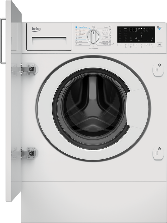 Beko Built in Washer Dryer 8kg Washing/ 5kg Drying |HITV8733