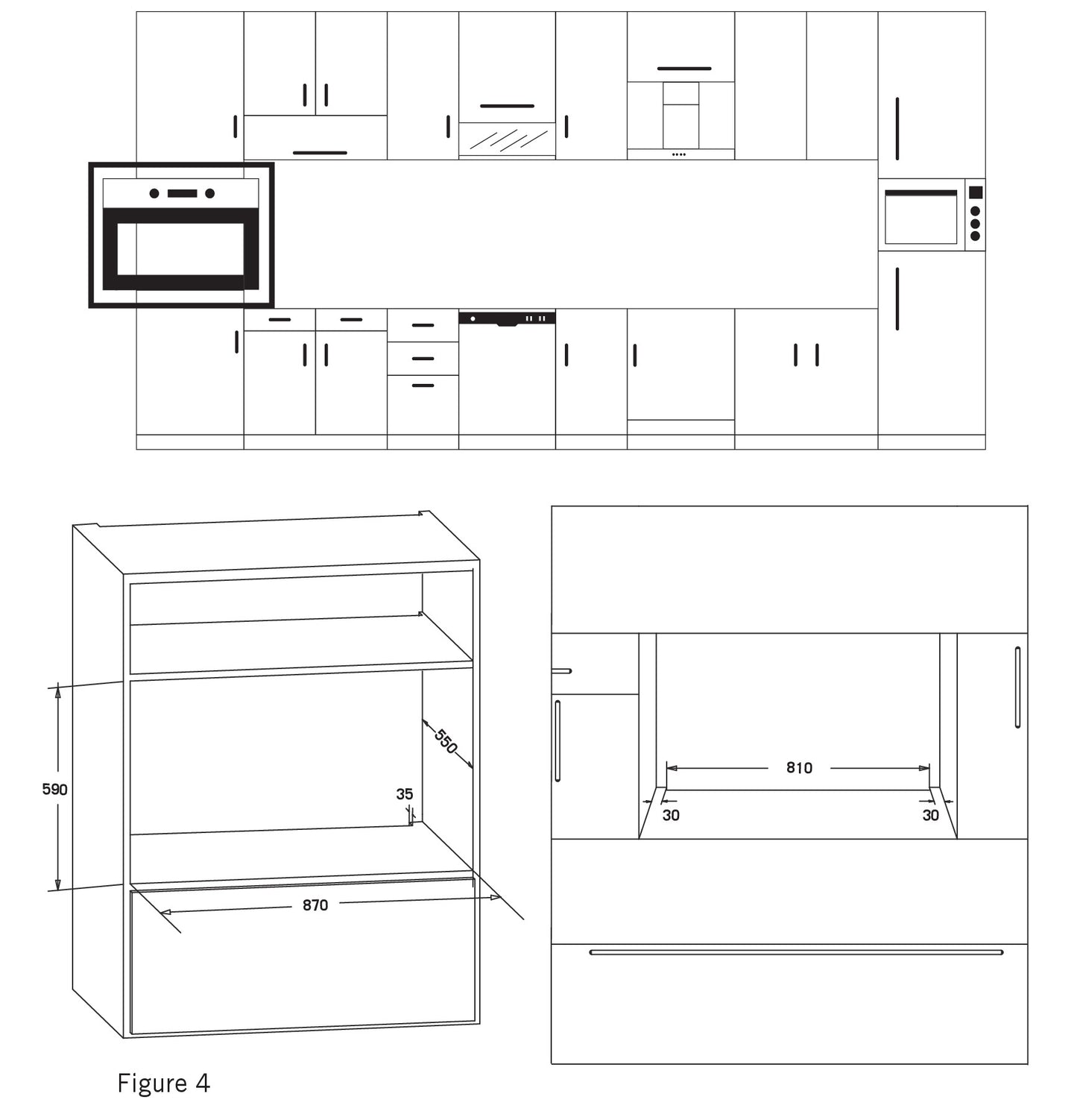 CARYSIL BUILT IN ELECTRIC OVEN 90CM |LI OV EL 90 9F BG