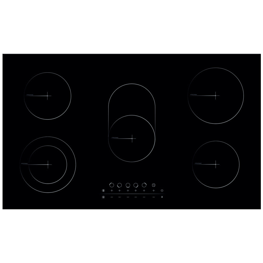 Carysil Built in Vitroceramic Electric Hob 90cm |VC HO EL 90 5Z BG