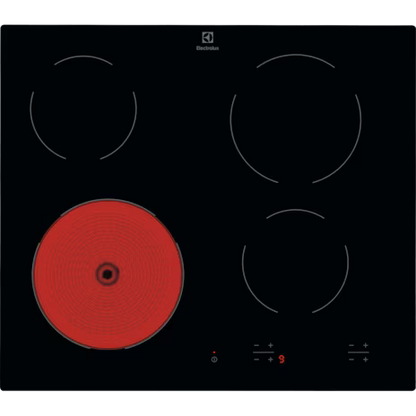 Electrolux 60cm 300 Series built-in ceramic hob with 4 cooking zones |LRR63400CK
